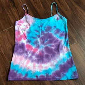 Tie-Dye Cami Tank Top